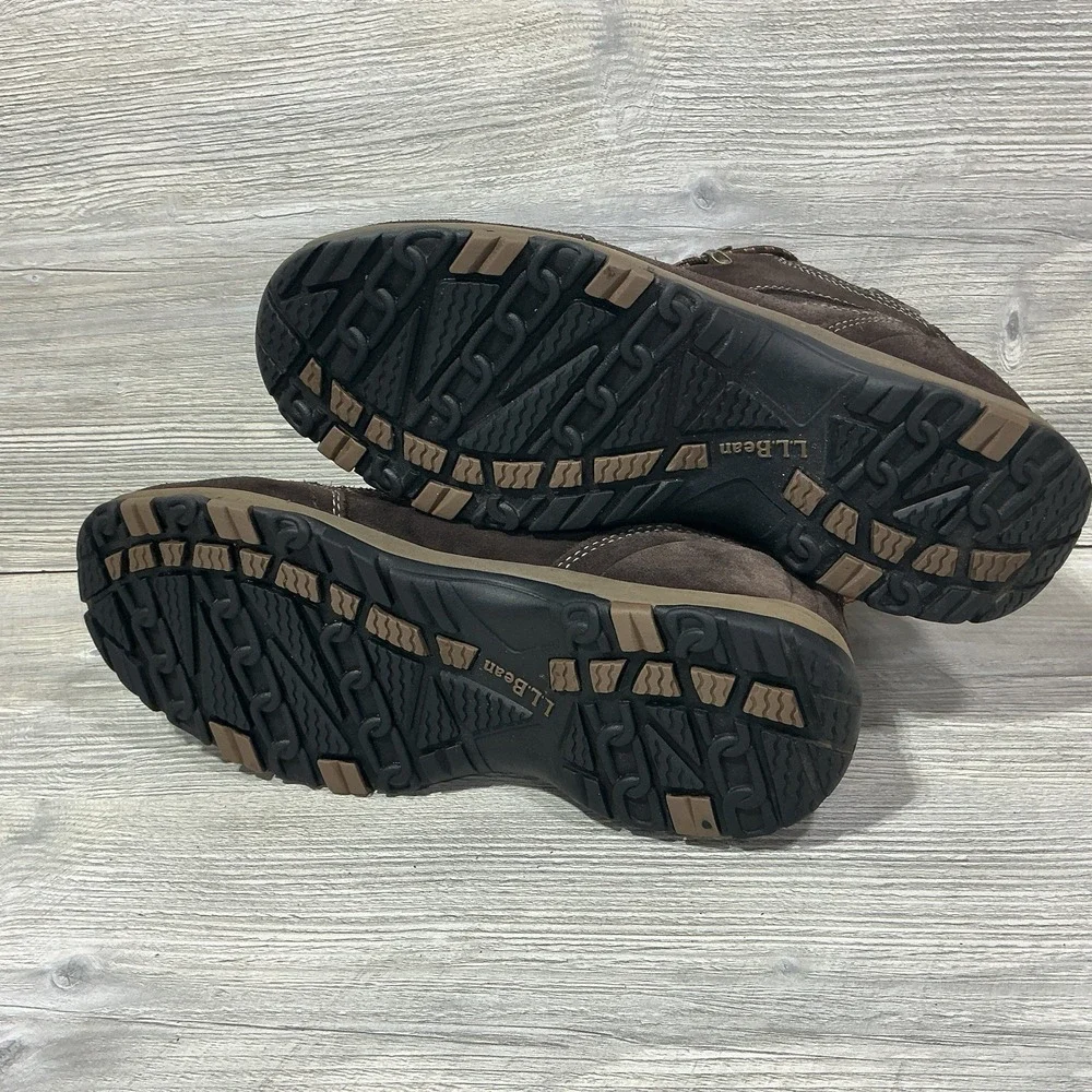 Men's Size 11.5 WIDE LL Bean Hiking Boots Tek 2.5 DRi-LEX Brown Outdoors Camping